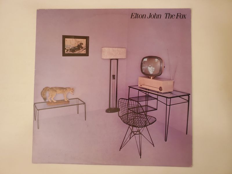 Elton John The Fox vinyl record